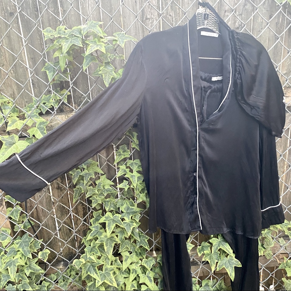100% SILK pajamas with travel bag